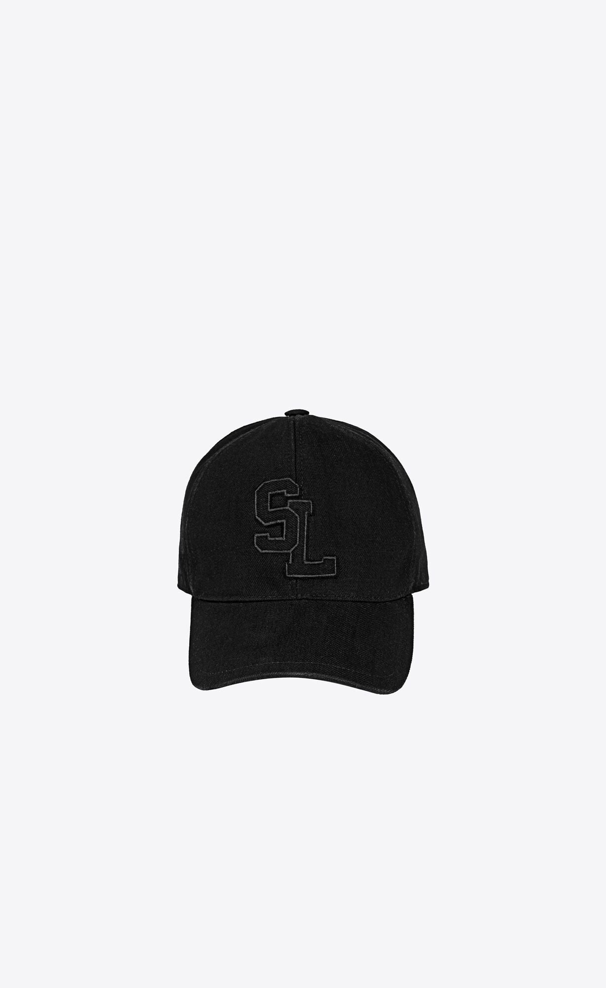 YSL SL BASEBALL CAP BLACK