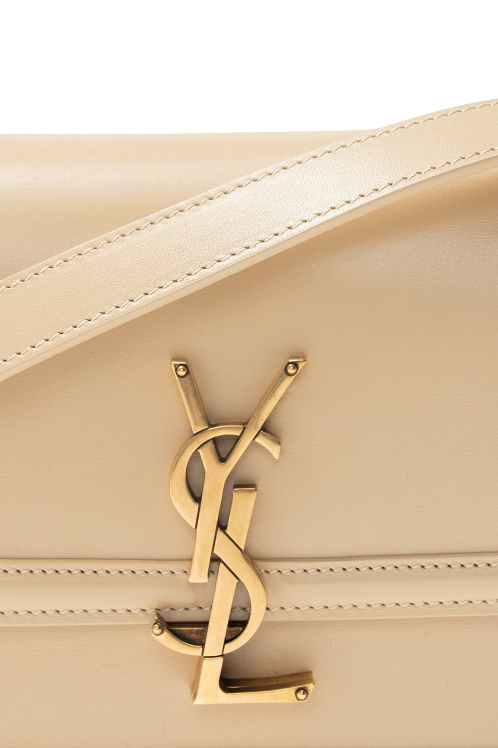 YSL SOLFERINO SMALL SATCHEL IN BOX SAINT LAURENT LEATHER