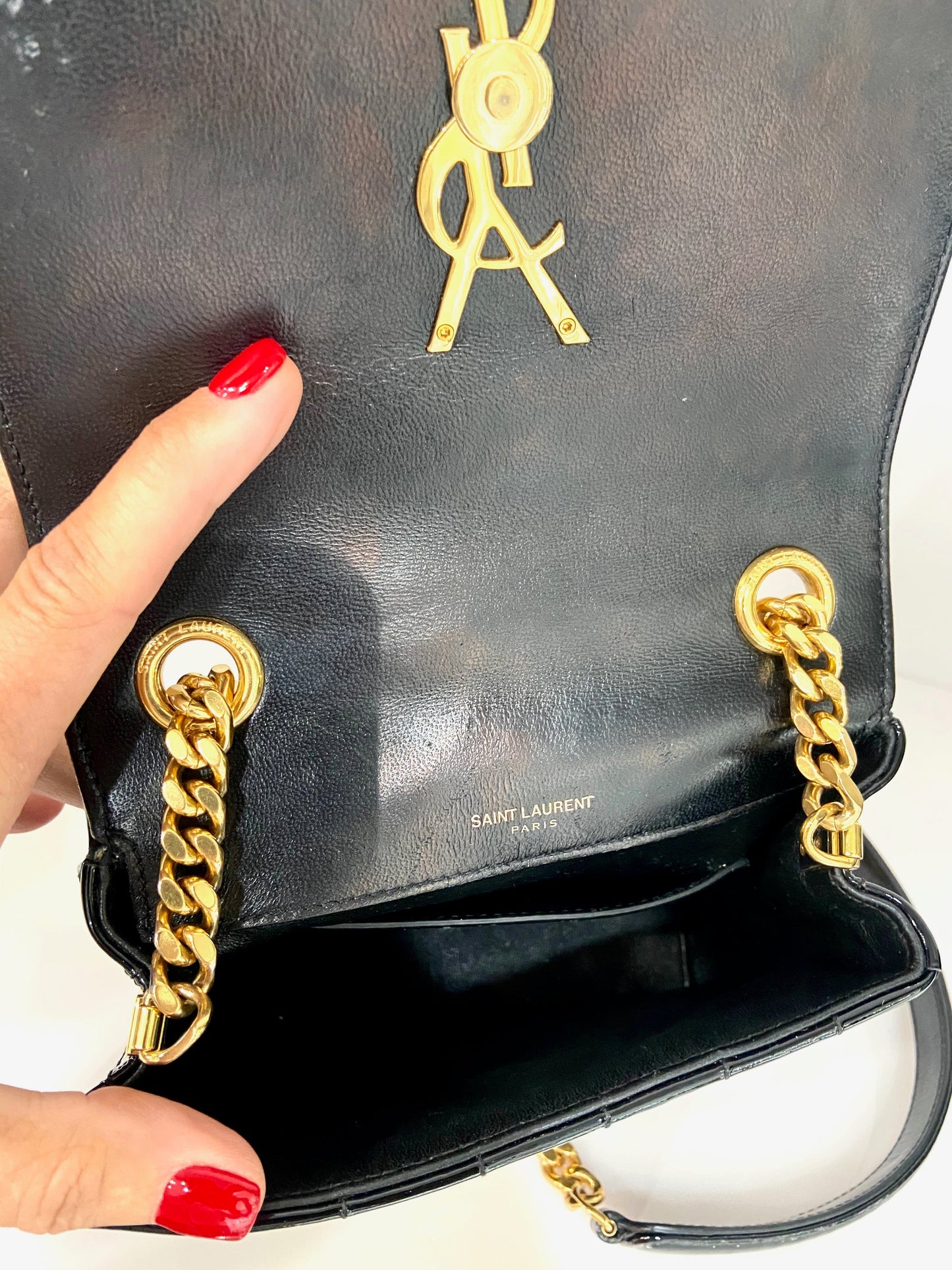YSL VICKY VERNIS SMALL CROSSBODY BAG