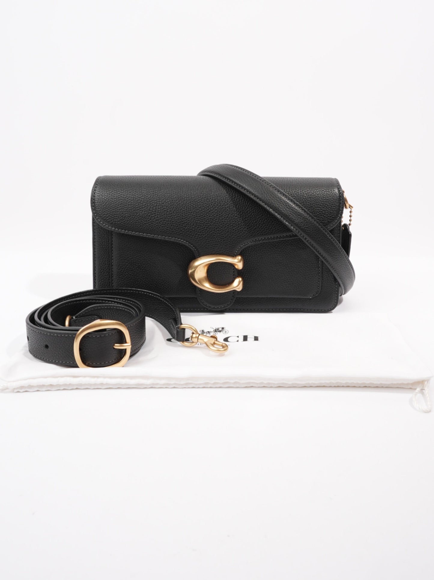 Coach Tabby 26 Black Leather