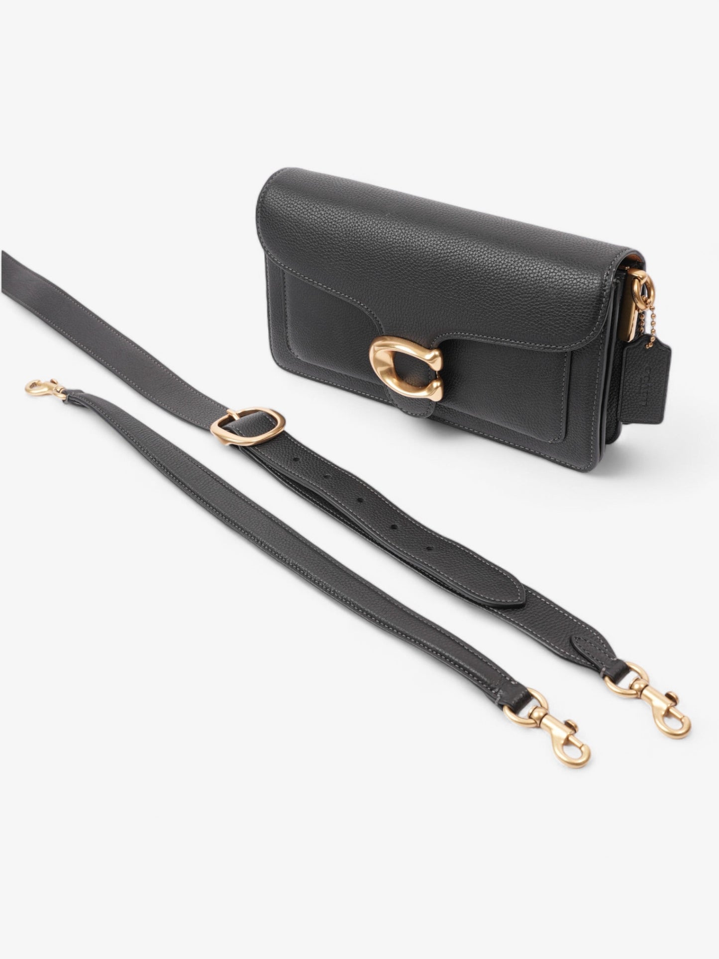 Coach Tabby 26 Black Leather