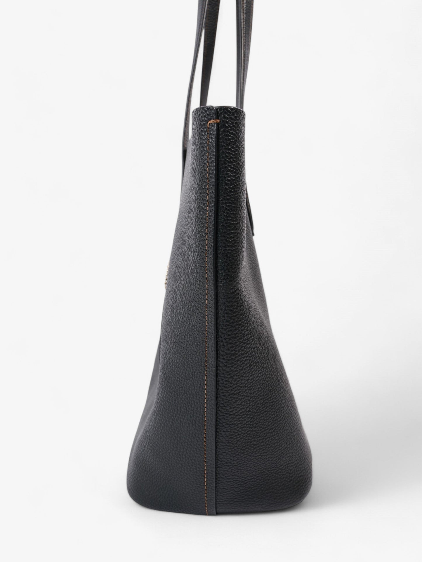 Coach Cameron Tote Black Grained Leather