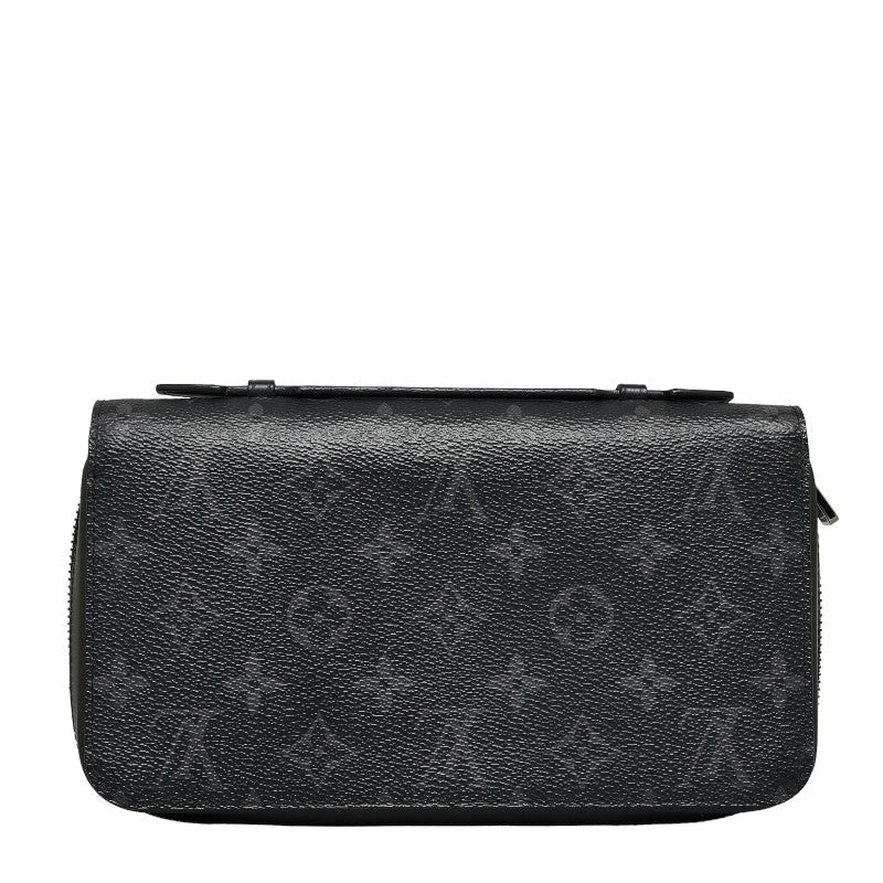 Louis Vuitton Monogram M61698 Long Wallet PVC/Leather Black