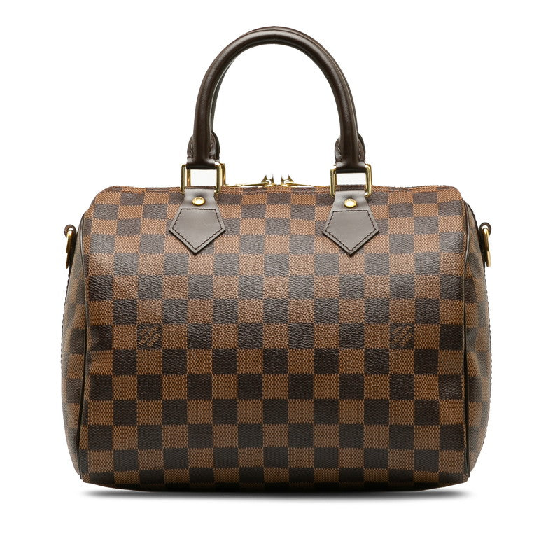 Louis Vuitton Louis Vuitton Damière N41368 Boston Bag PVC/Leather Brown