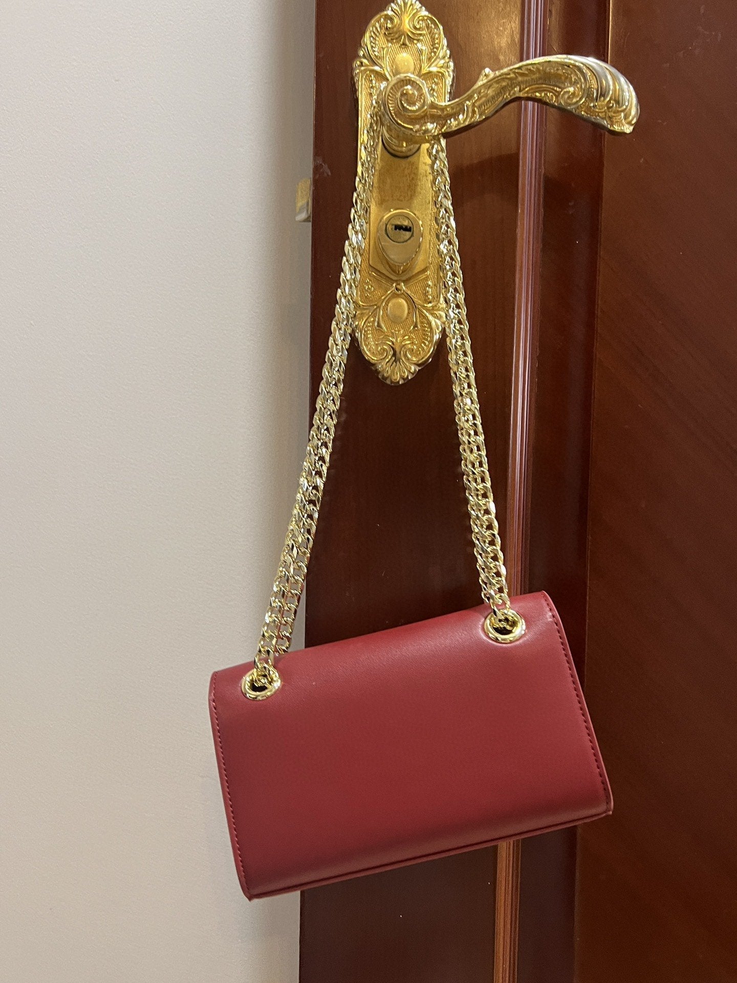 GLAMI Polished 3.5 Phone Bag Burgundy For Women 7.3in/19cm GLAMI