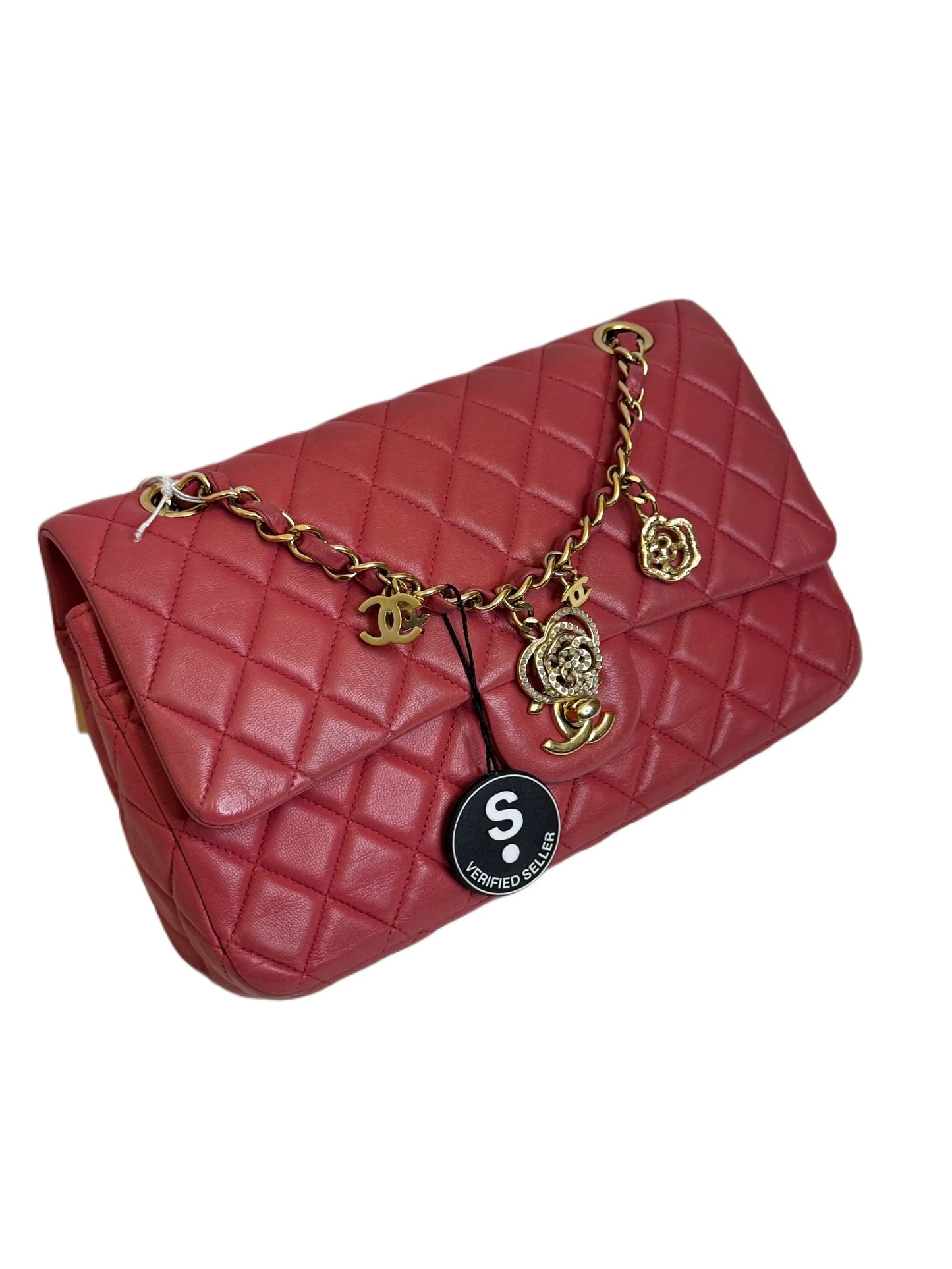 Chanel CF Medium Bag Pink_B9-51