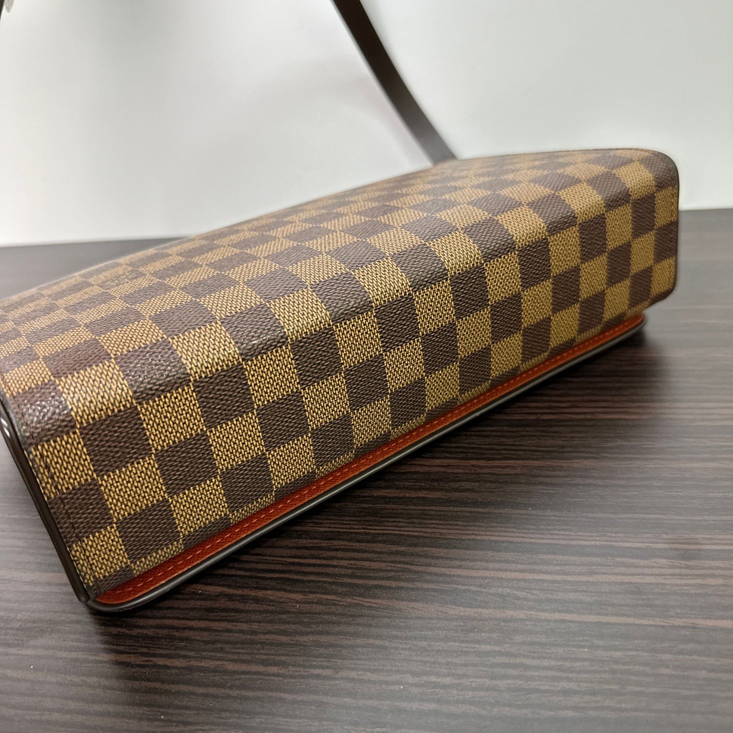 GLM-| Bags | Authentic GLM-Flap Tribeca Damier Ebene Carre Bag LB116304