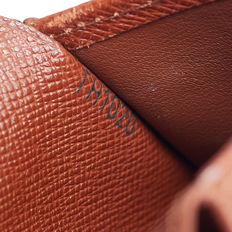 Louis Vuitton Monograms Portmoney Vie Cult Credy Three Folded Wallet M61652 Brown PVC Leather  Louis Vuitton
