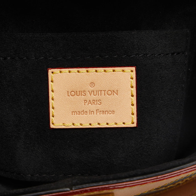 Louis Vuitton Monogram Handbag 2WAY M43587 Brown Leather  Louis Vuitton