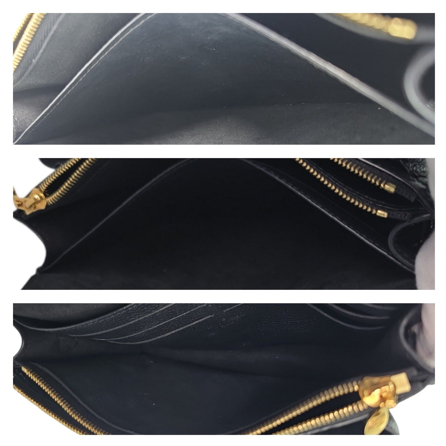 Louis Vuitton Monogram Empreinte Vavin Chain Wallet
