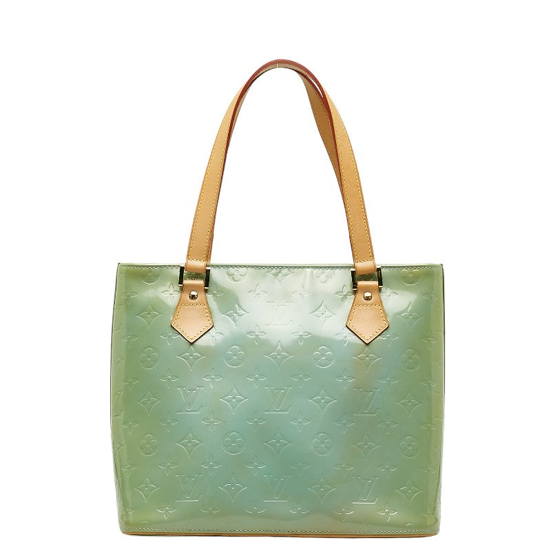 Louis Vuitton Louis Vuitton Monogram Verny M91053 T-Bag Patent Leather Green  T-Bag