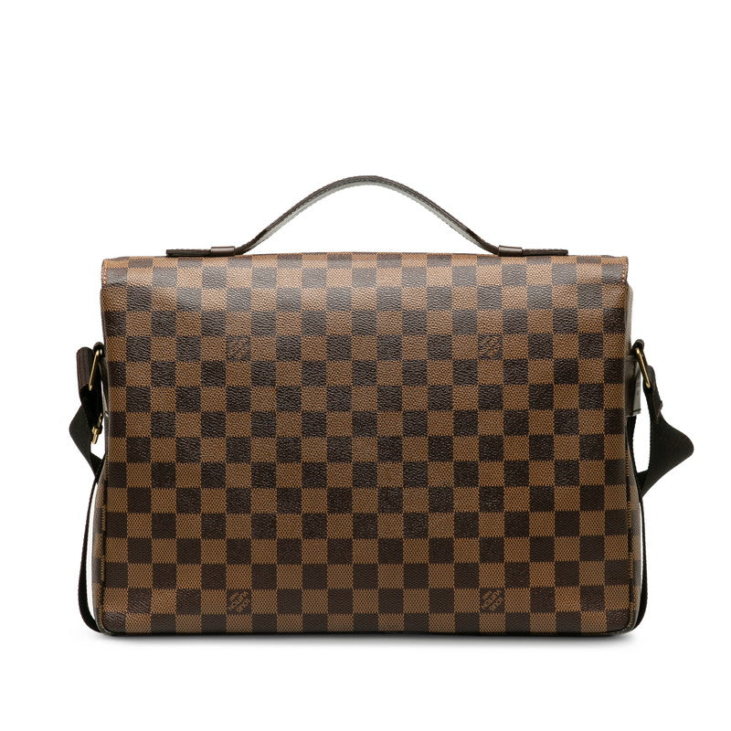 Louis Vuitton Damier N42270 Shoulder Bag PVC/Leather Brown