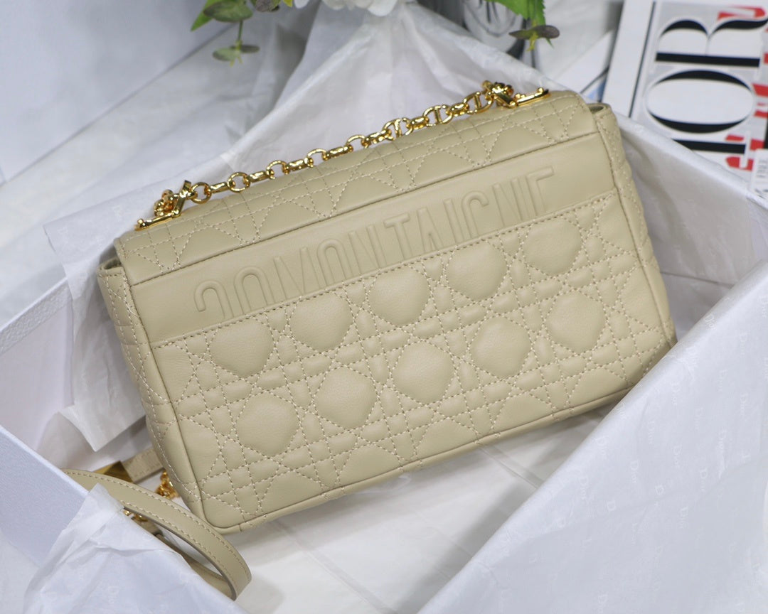 GLAMI Small Caro Bag Light Yellow For Women 8in/20cm CD M9241UWHC_M26Y