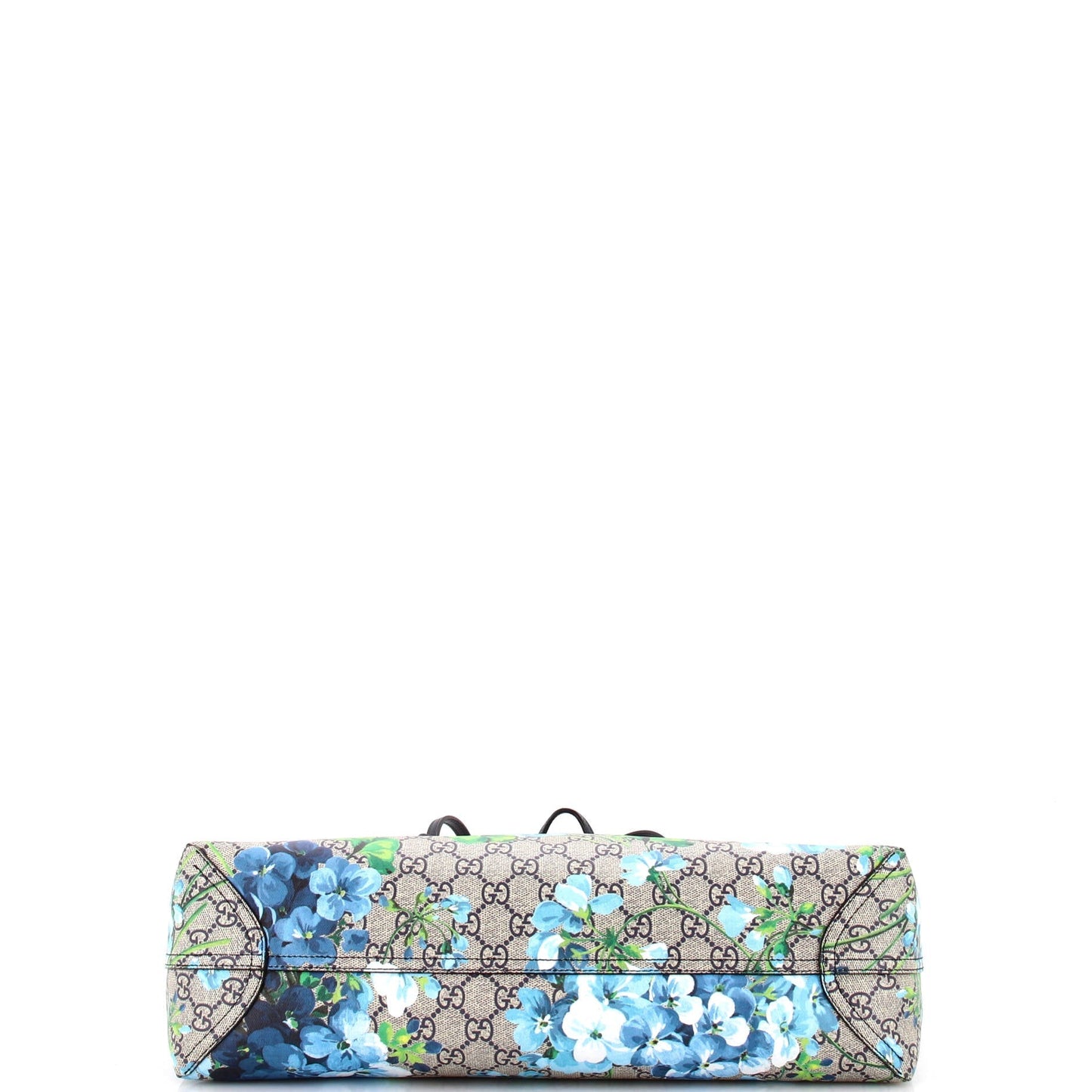 Reversible Tote Blooms GG Print Leather Medium