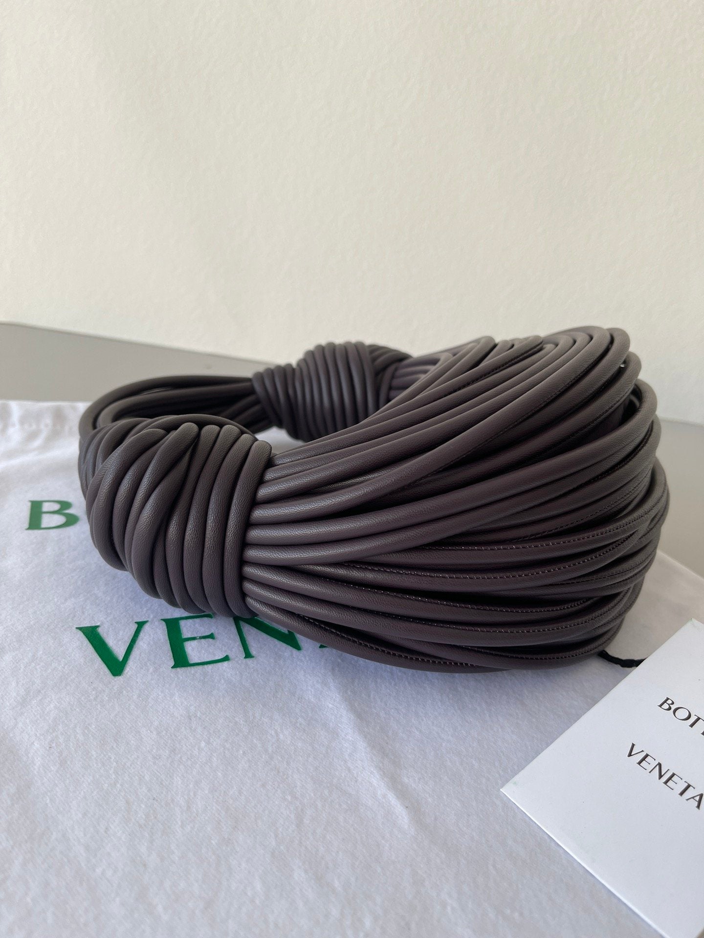 GLAMI Double Knot Dark Violet, For Women, Bags 9.8in/25cm