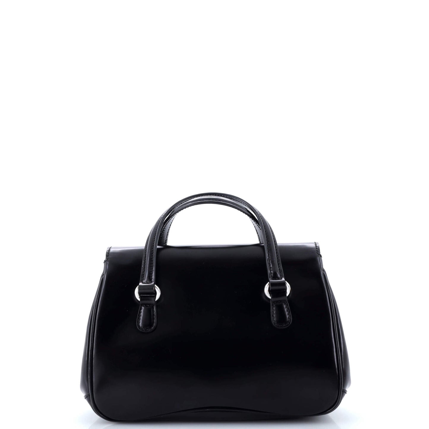 Lady Lock Satchel Leather Small