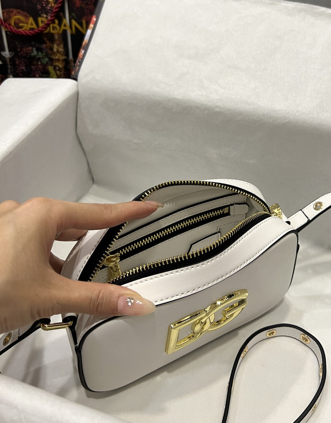 GLAMI Crossbody 3.5 Bag White For Women 7.5in/19cm GLAMI GLAMI7095AW57680002