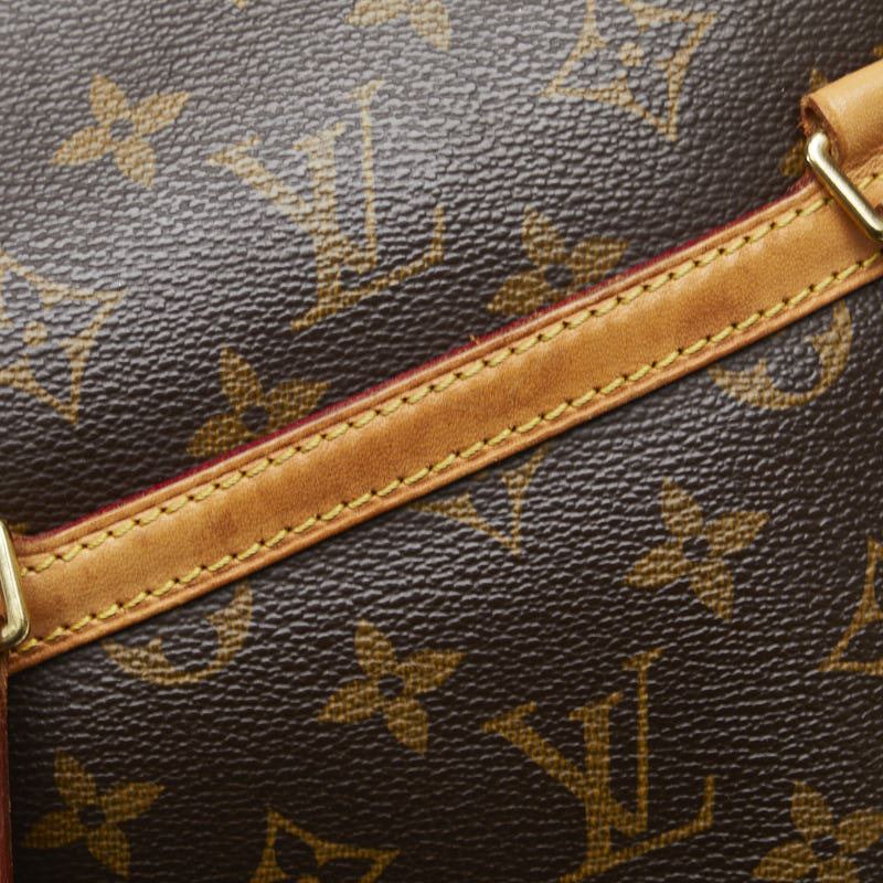 Louis Vuitton Monogram M51141 Brown PVC Leather  Louis Vuitton