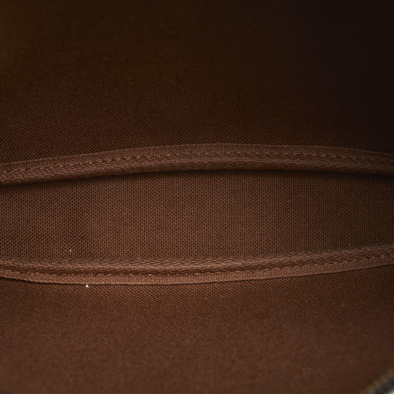 Louis Vuitton Monogram M40712 Handbag PVC/Leather Brown