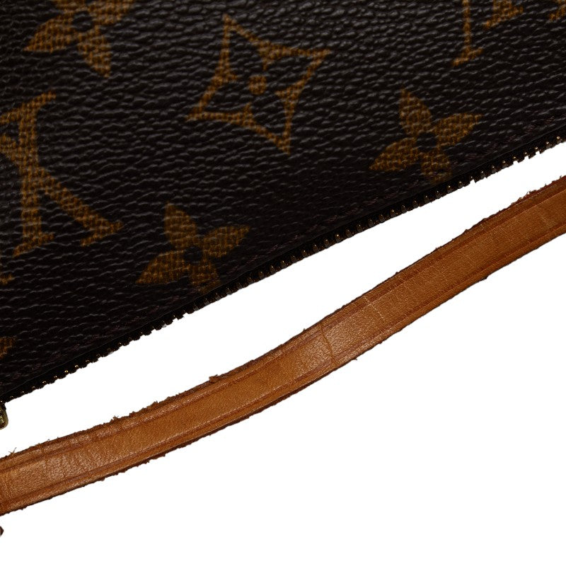 Louis Vuitton Monogram M40712 Handbag PVC/Leather Brown