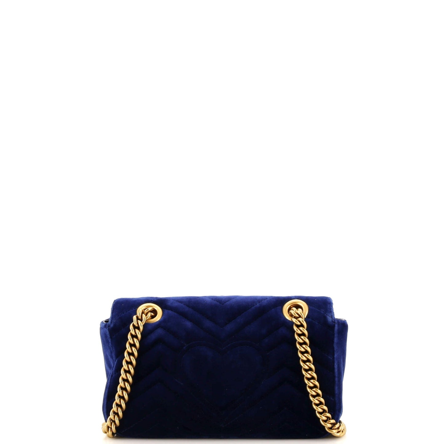 GG Marmont Flap Bag Embellished Matelasse Velvet Mini