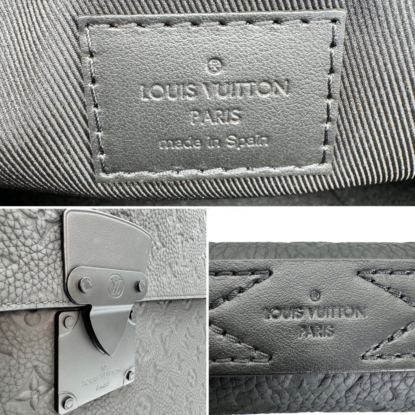 Louis Vuitton Taurillion S-Lock Monogram Briefcase