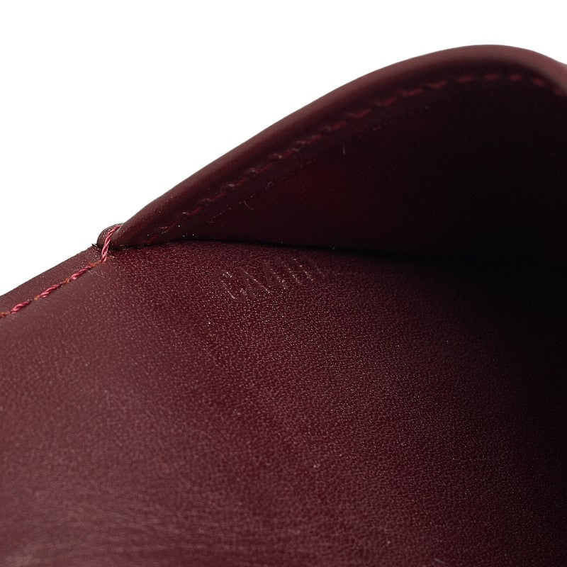 Louis Vuitton Monogram Verney Agenda PM Handbook Cover R21072 Amarant Brown Pearl Patent Leather  Louis Vuitton