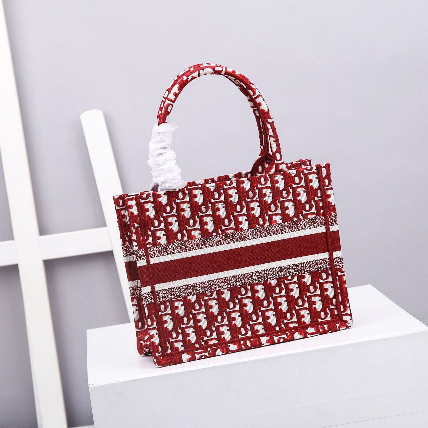 GLAMI Small Book Tote Red, For Women, WomenÃ¢â‚¬â„¢s Handbags 26.5cm/10.5in CD M1265ZRIW_M17E