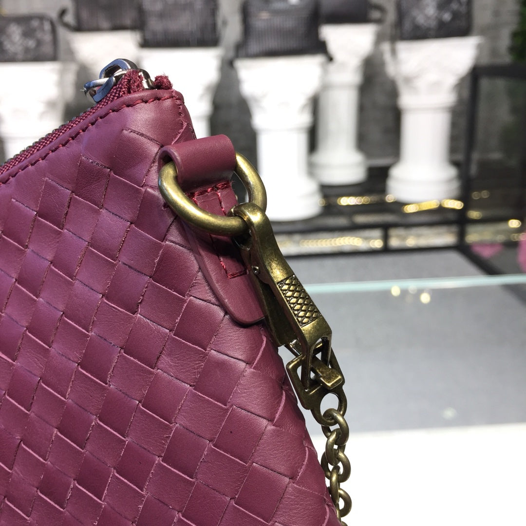 GLAMI Chain Shoulder Bag Dark Red, For Women, WomenÃ¢â‚¬â„¢s Bags 9.6in/24.5cm