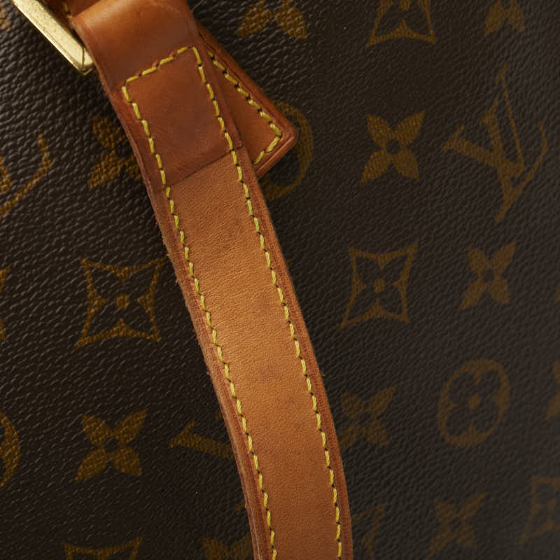 Louis Vuitton Monogram Cabaret Shoulder Bag M51151 Brown PVC Leather  Louis Vuitton