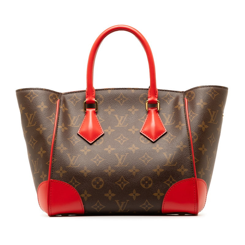 Louis Vuitton Monogram Phoenix PM Handbag M41537 Cochlear Red Brown PVC Leather  Louis Vuitton