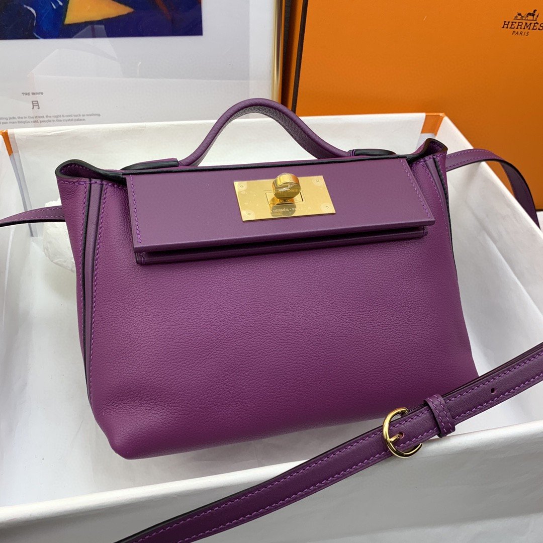 GLAMI 24/24 Mini Evercolor Swift Purple For Women, WomenÃ¢â‚¬â„¢s Handbags, Shoulder Bag 8.2in/21cm