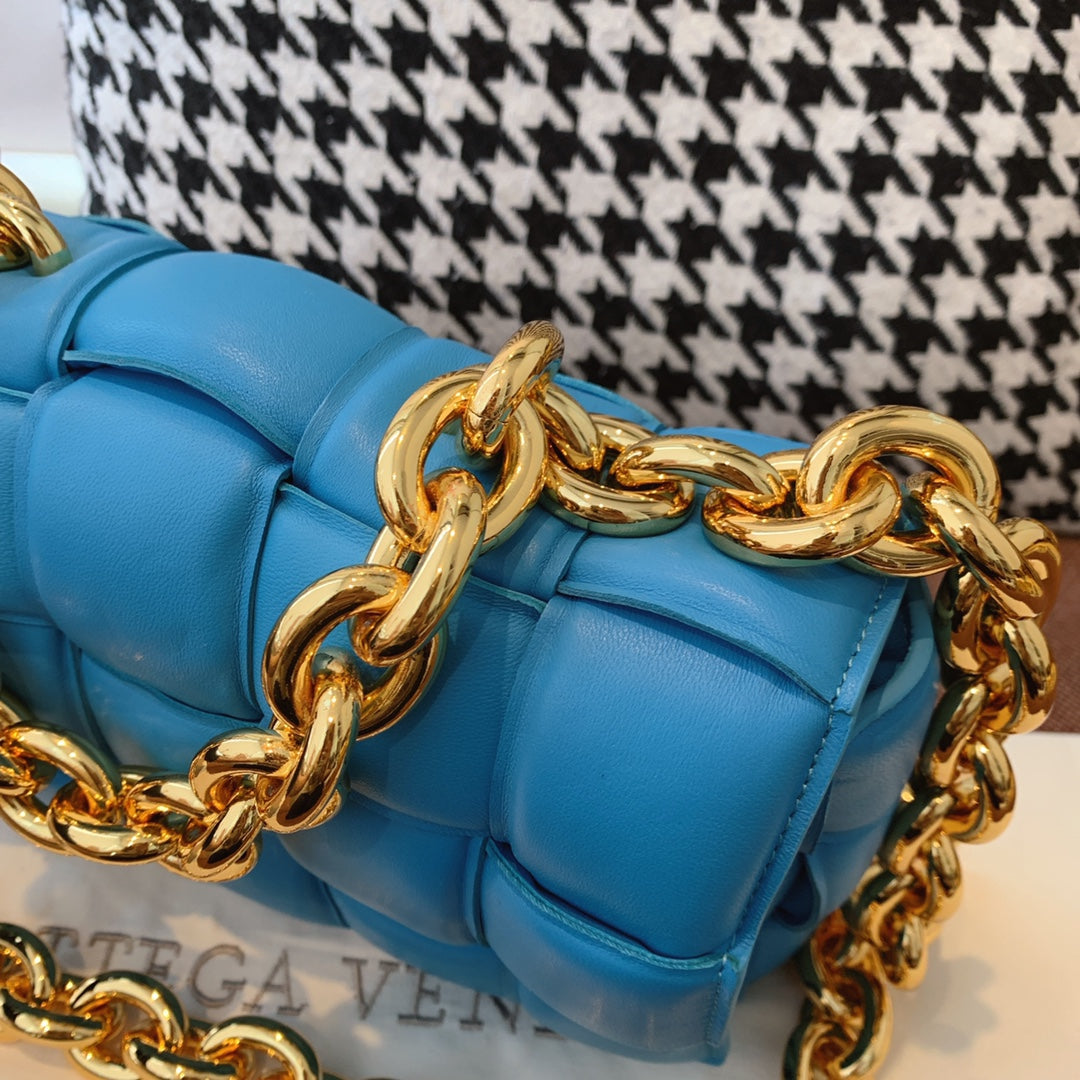 GLAMI Chain Cassette Blue, For Women, WomenÃ¢â‚¬â„¢s Bags 10.2in/26cm