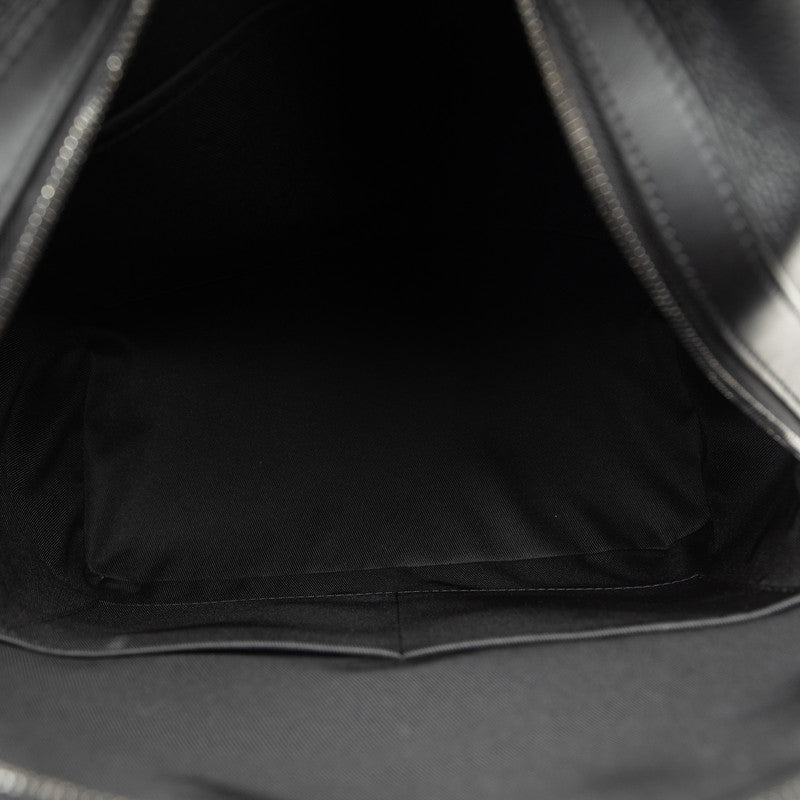 Louis Vuitton LV Logo Backpack M57079 Noir Black Leather Men Louis Vuitton