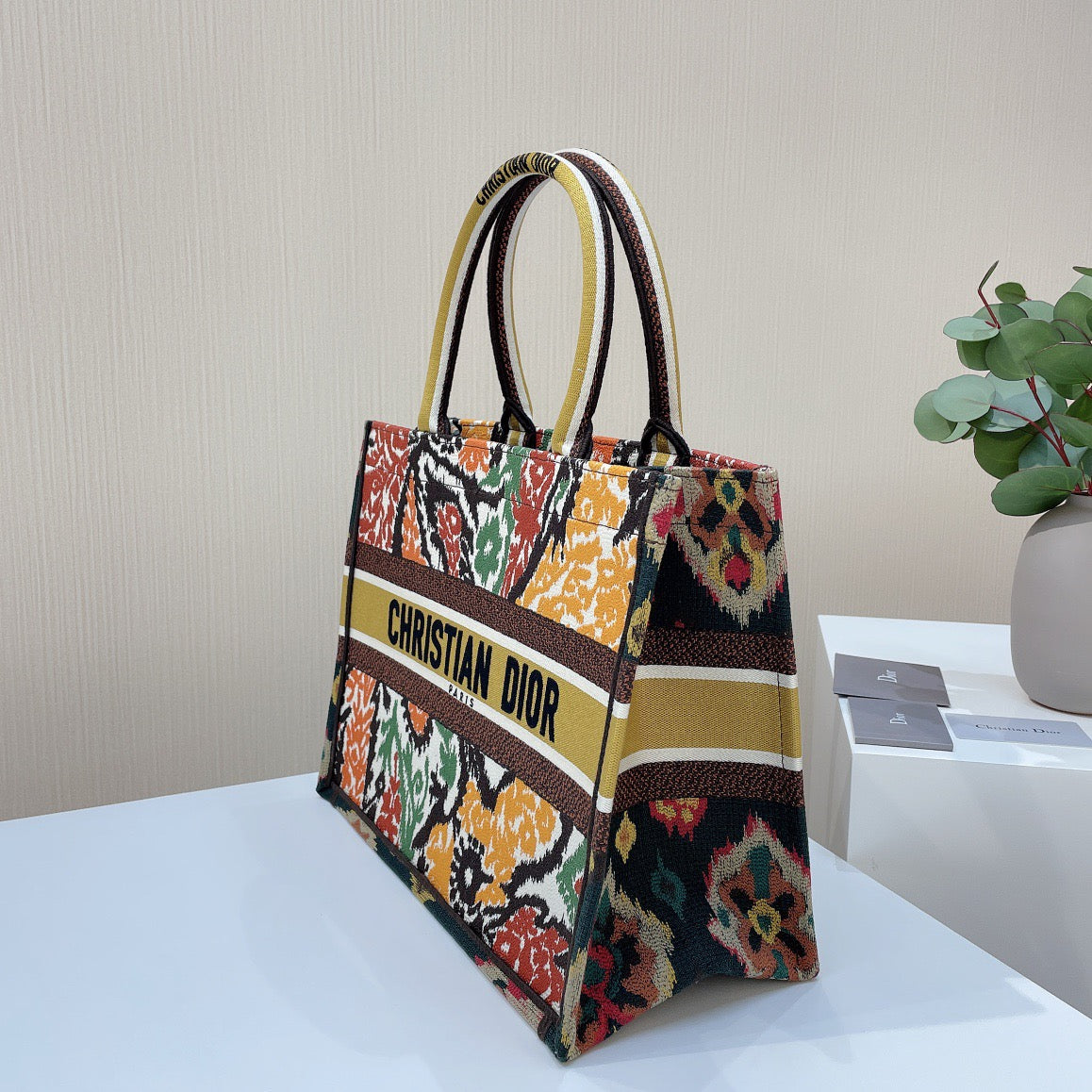 GLAMI MeGLAMIum Book Tote Yellow Multicolor , For Women, WomenÃ¢â‚¬â„¢s Handbags 14in/36cm CD