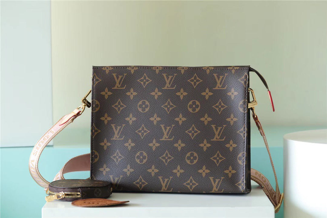 LV Pochette Double Monogram Canvas For Women, WomenÃ¢â‚¬â„¢s Bags, Shoulder And Crossbody Bags 10.2in/26cm LV