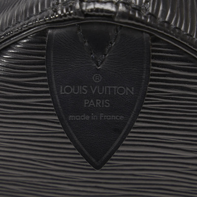 Louis Vuitton Epic Speed 30 Bag Boston Bag M59022 Noir Black Leather Lady Louis Vuitton