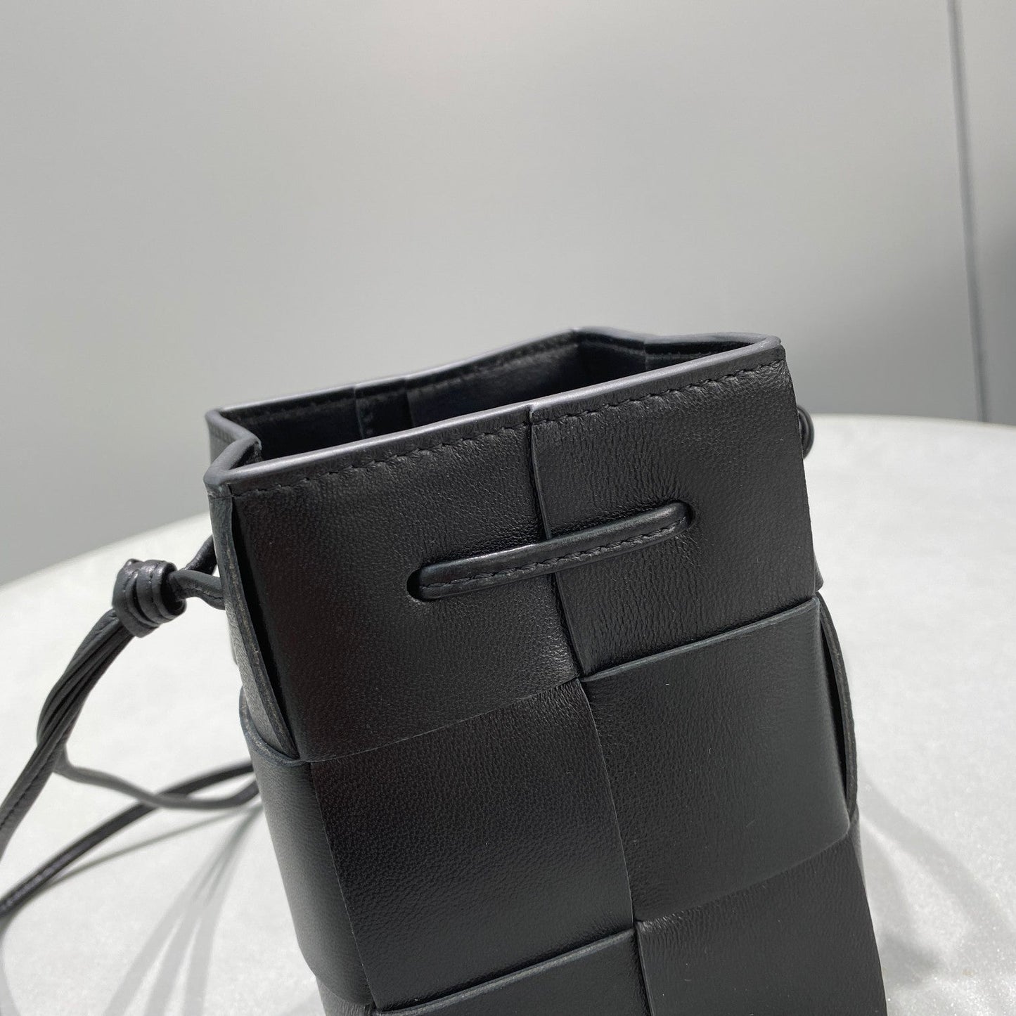 GLAMI Mini Cassette Bucket Bag Black, For Women, Bags 5.5in/14cm 680217VCQC48425