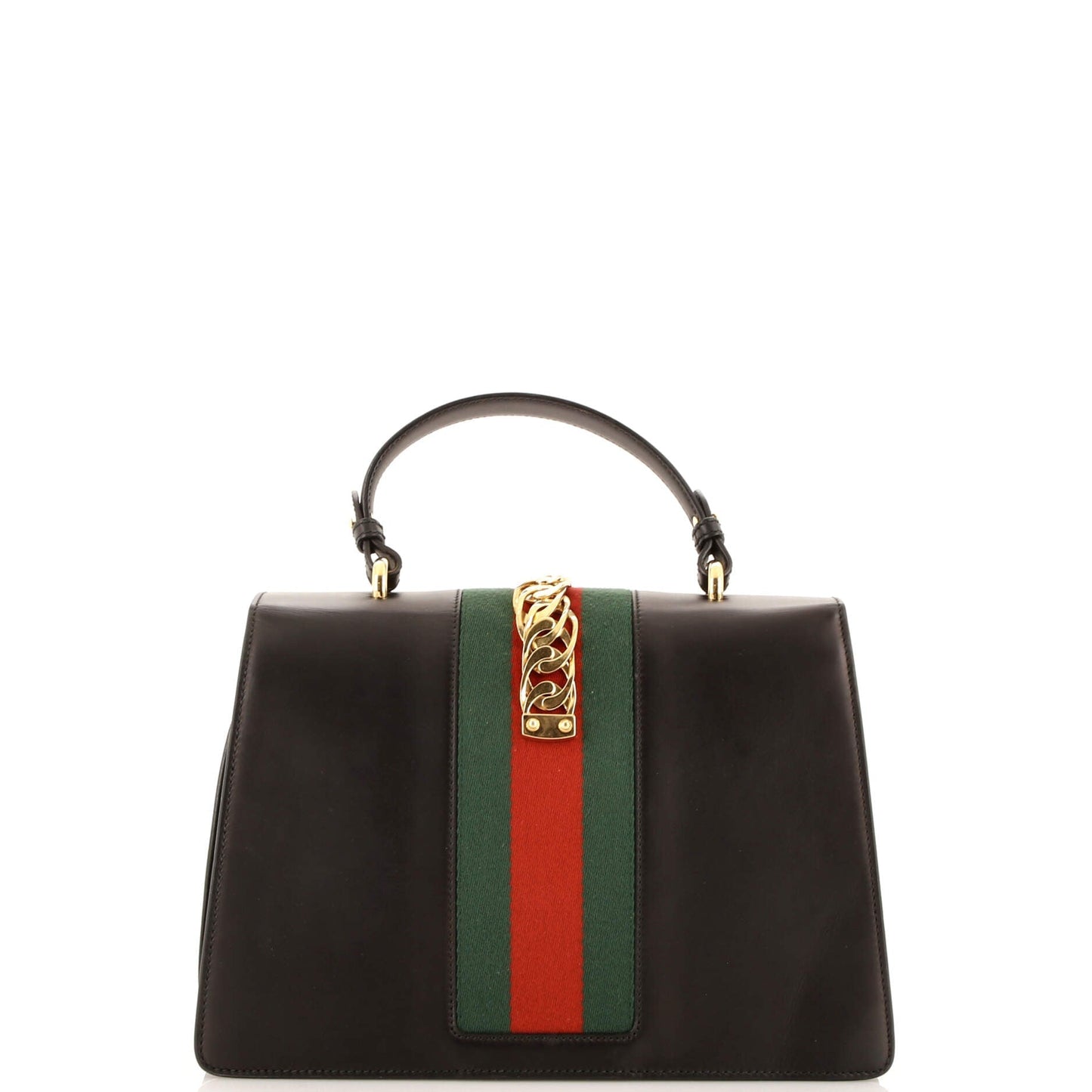 Sylvie Top Handle Bag Leather Medium