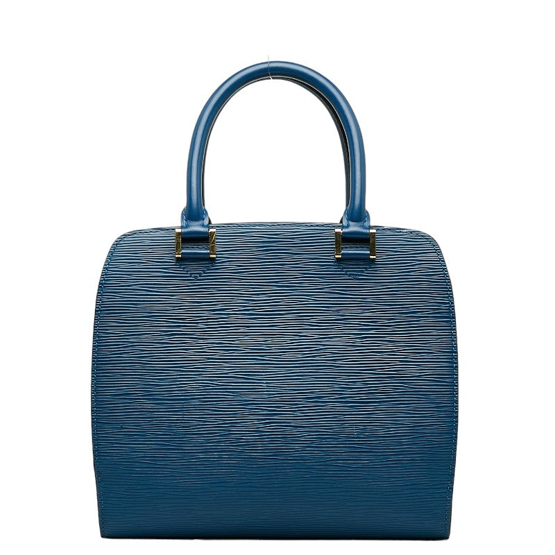 Louis Vuitton Epiphone Handbag M52055 Tread Blue Leather  Louis Vuitton