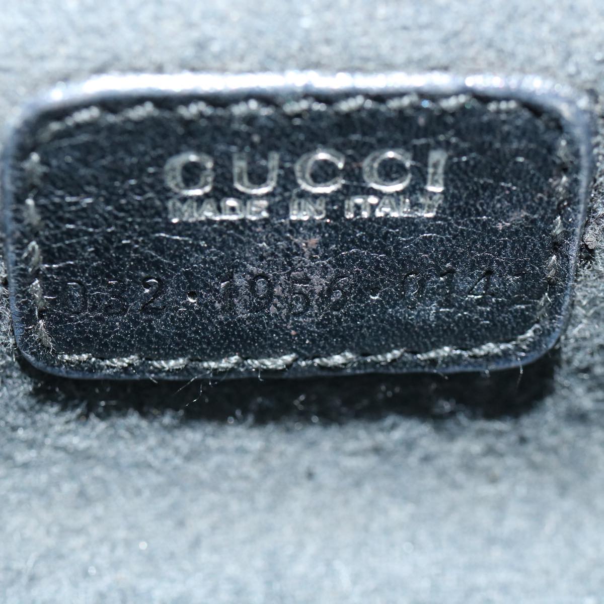 GUCCI Pouch Leather Black 3219560141 ac1049