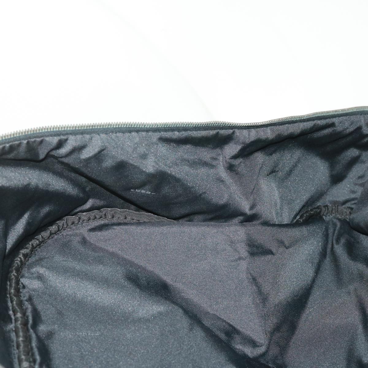 FENDI Zucchino Canvas Boston Bag Black ac1172