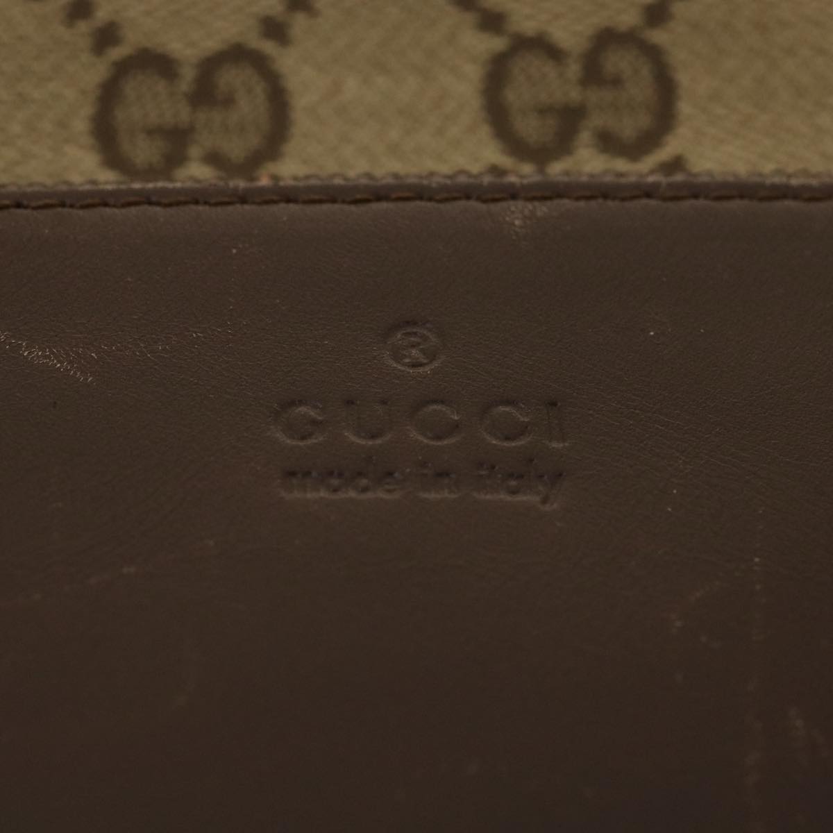 GUCCI GG Canvas Tote Bag Beige ac1327
