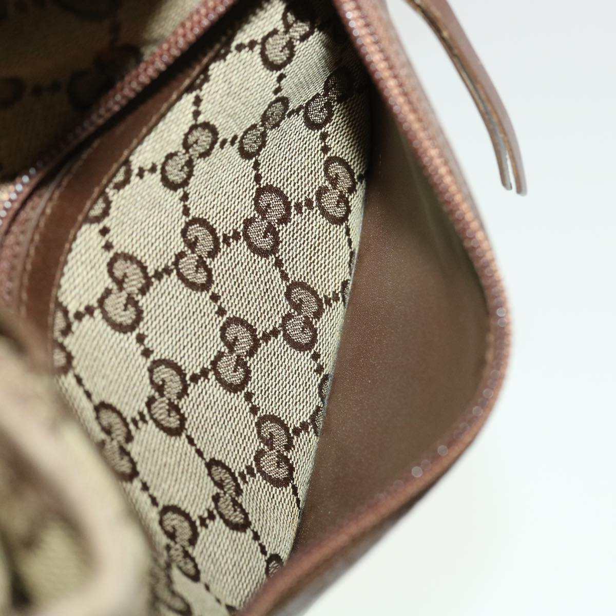 GUCCI GG Canvas Tote Bag Beige ac1327