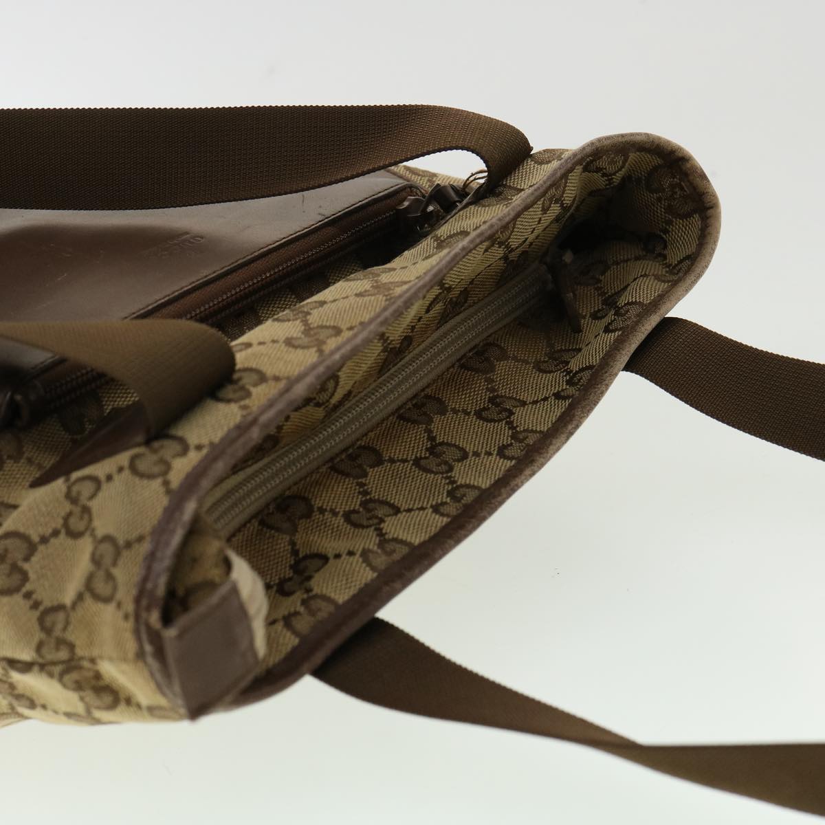 GUCCI GG Canvas Tote Bag Beige ac1327