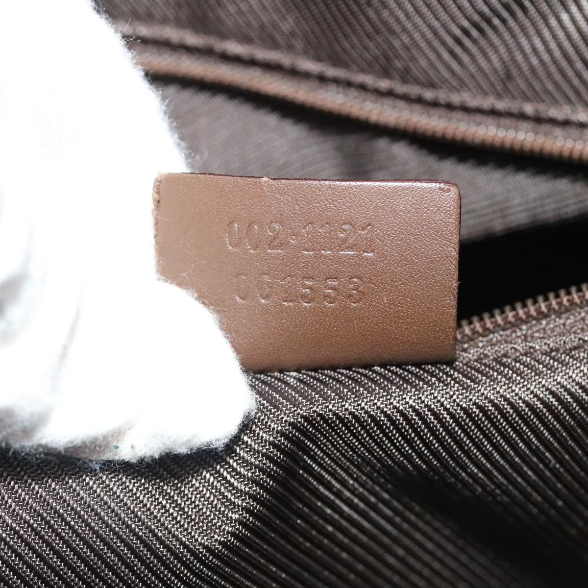 GUCCI GG Canvas Hand Bag Beige 0021121 ac1635
