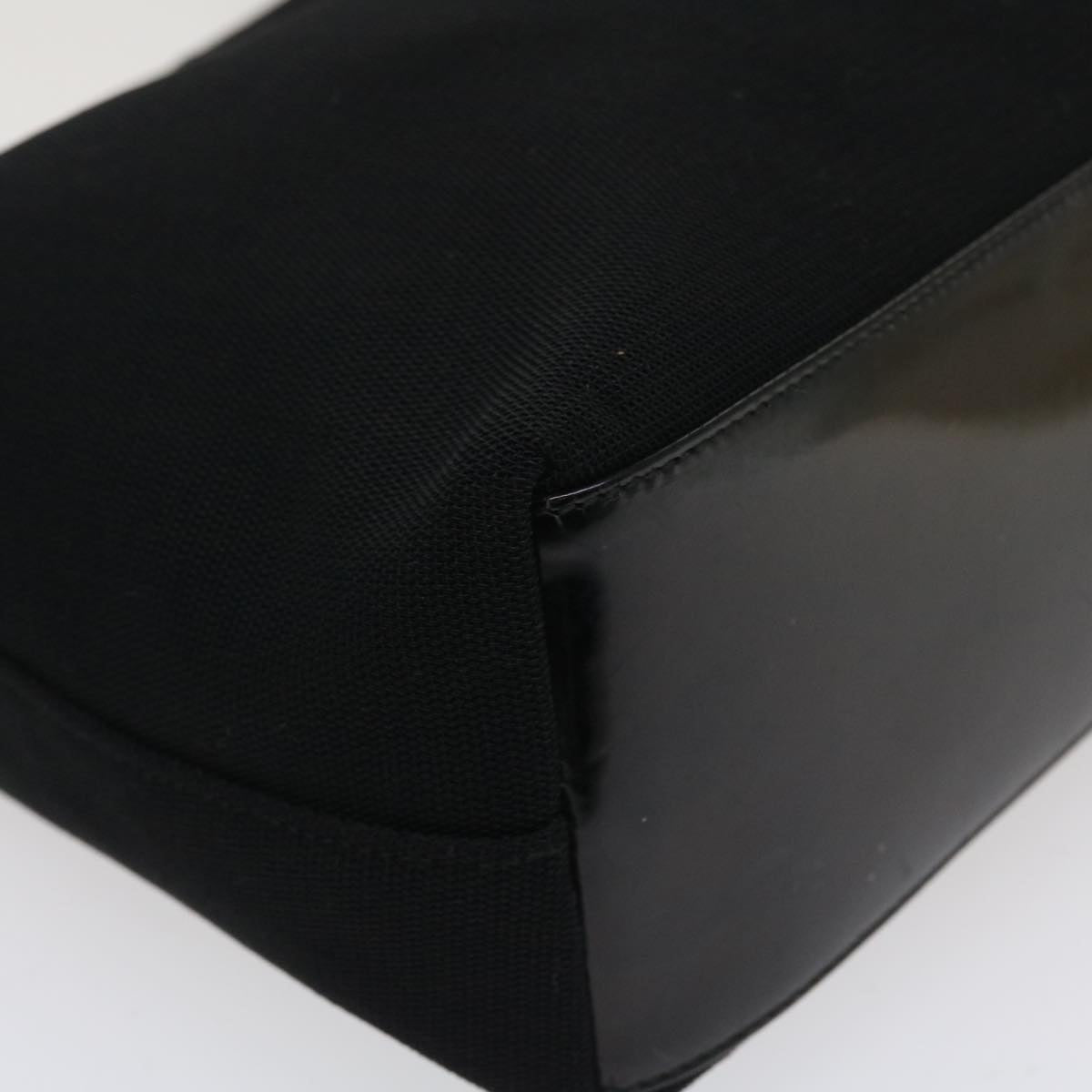 GUCCI Shoulder Bag Canvas Black 3297 ac1758