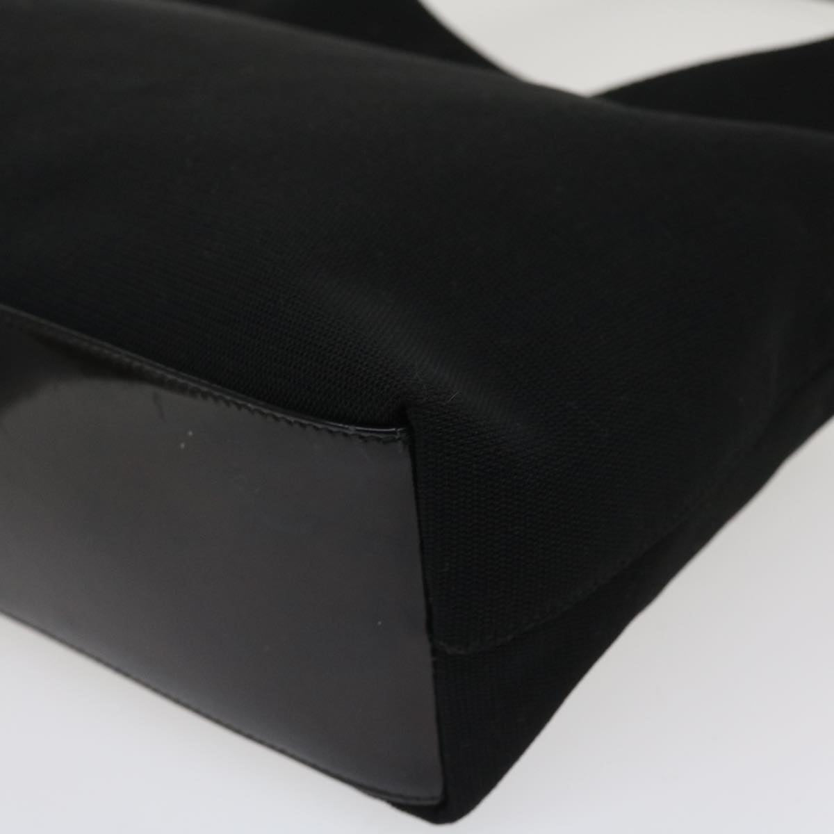 GUCCI Shoulder Bag Canvas Black 3297 ac1758
