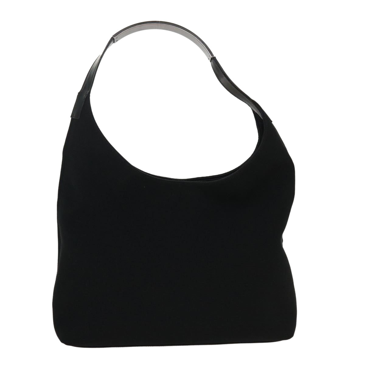 GUCCI Shoulder Bag Canvas Black 3297 ac1758