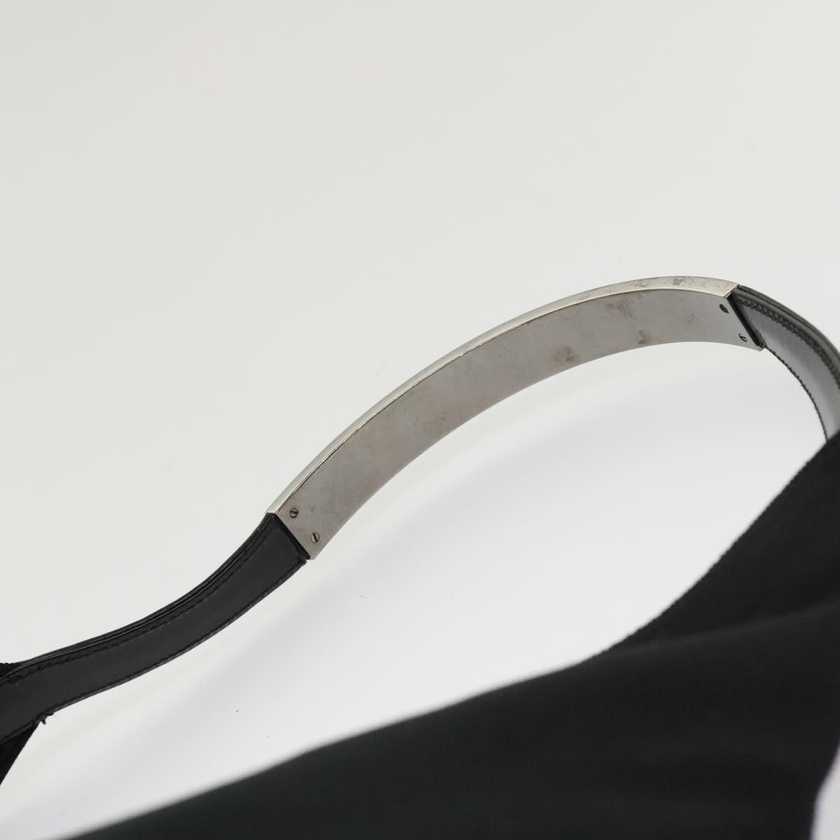 GUCCI Shoulder Bag Canvas Black 3297 ac1758
